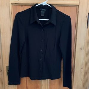 BCBG black button down